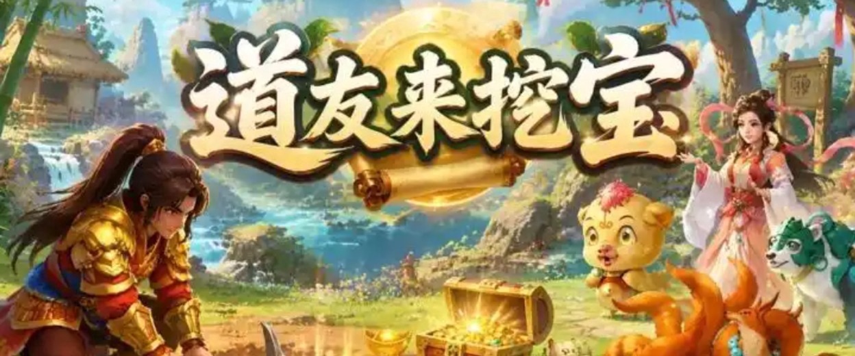 道友来挖宝宣传图 1