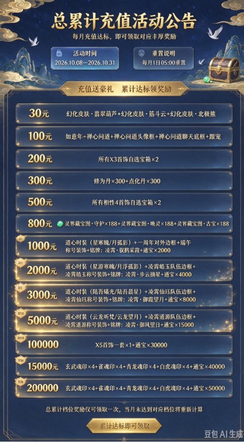 充值介绍