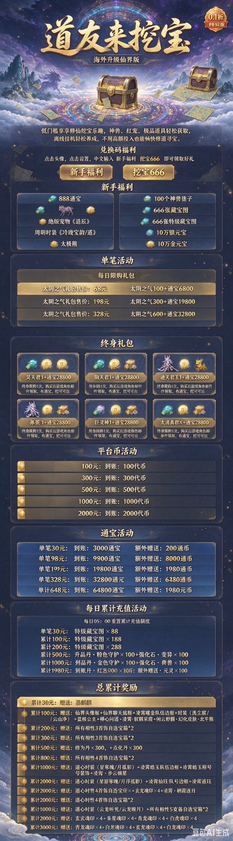 充值介绍