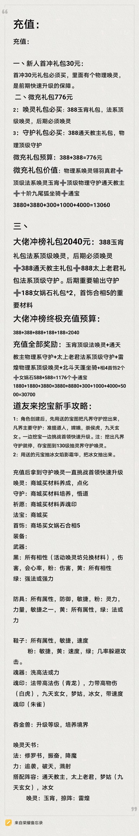 充值介绍