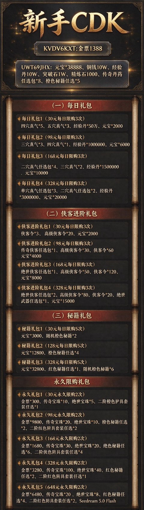 充值介绍