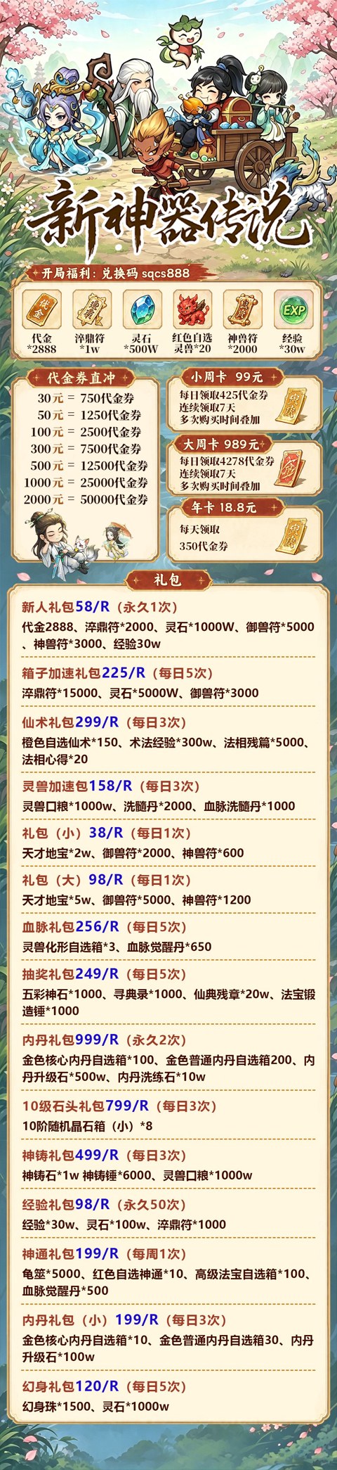 充值介绍