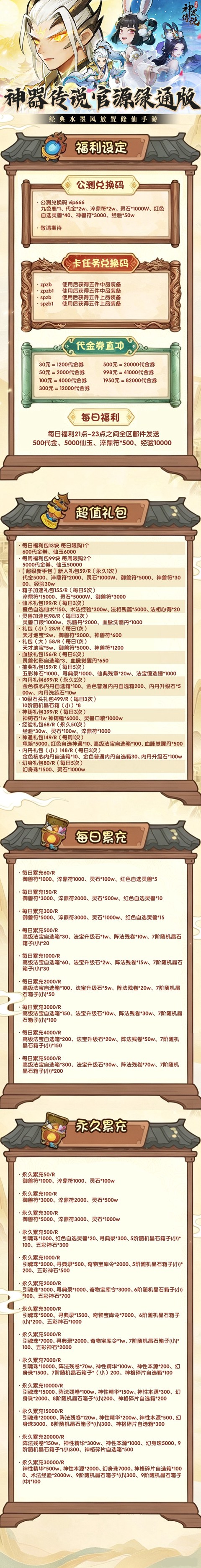 充值介绍