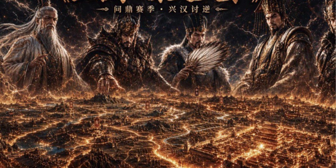 三谋：逐鹿天下福利宣传图