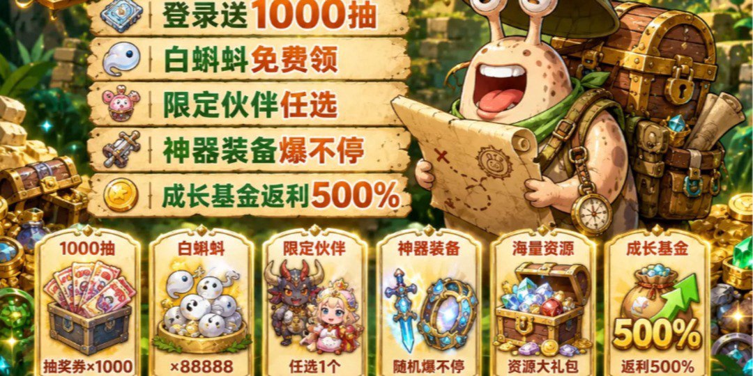 最强蜗牛福利宣传图