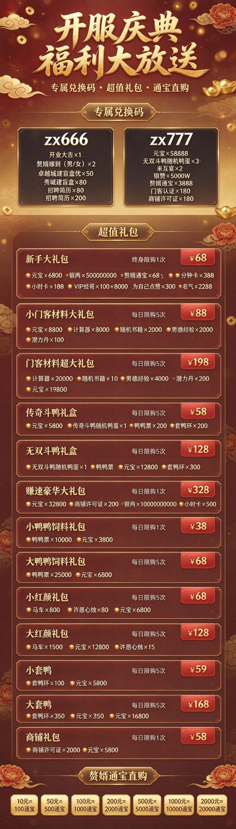 充值介绍